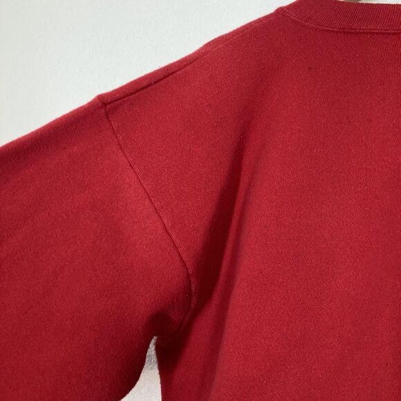 Vintage MBC Sweatshirt Mens XL Christmas Village Graphic Crewneck Made USA 90s - Picture 12 of 15